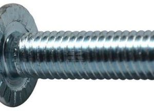 Surub cap hexagonal cu flansa DIN6921 M10x1,5x20mm filet 20mm otel placat cu zinc grupa 8.8 6921T1020