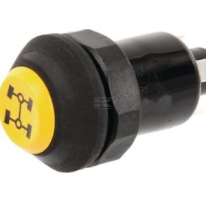 Comutator tip buton tractiune pe 4 roti rotund galben 11130250PN