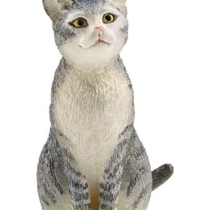 Figurina pisica, asezata
