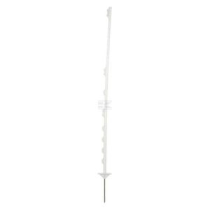 Stalp gard electric, standard, polipropilena, 130cm, alb DS (10 buc.)