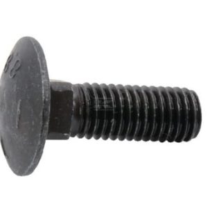 Surub cap bombat torbant gat patrat DIN603 M12x1,75x40mm filet 26mm otel grupa 8.8 Kramp 603124088B