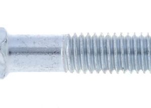 Surub cap bombat torbant gat patrat DIN603 M8x1,25x40mm filet 22mm otel zincat grupa 8.8 60384088