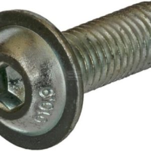 Surub cap bombat orificiu hexagonal ISO7380 M8x1,25x20mm otel placat cu zinc grupa 10.9 ISo738ulf820109
