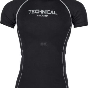 Tricou termic marime S,M/38,40 unisex poliamida/poliester/spandex negru Kramp Technical KW235200101050