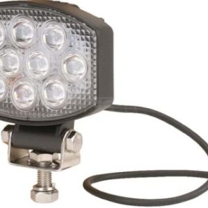 Lampa de lucru LED 15W 1900lm ovala 10/30V 120x38x80mm tip flood 10 LED-uri Kramp LA10020