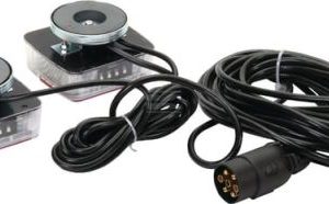 Set lampi magnetice LED 12V cablu 7,5m