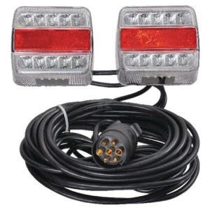 Set iluminare LED 12V magnetic, cablu 12m