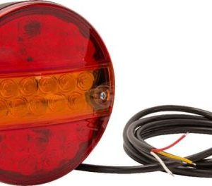 Lampa spate multifunctionala LED rotunda 12-24V diametru 142mm Kramp