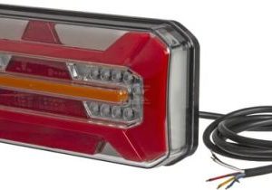 Lampa multifunctionala spate dreptunghiulara stanga LED 12-24V Kramp LA40075