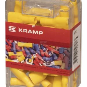 Lama mama de capat, rosie, 4,6-6mm2 9,4x1,2mm (50 buc.), Kramp LA9375KR