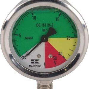 Manometru 63 1/4" AHL inferior fix MA632060