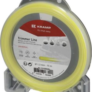Fir de taiere diametru 1,3mm, 15m, rotund, galben, Kramp