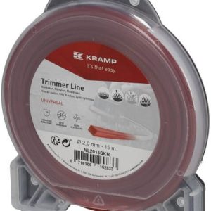 Fir de taiere diametru 2mm, 15m, patrat, rosu, Kramp