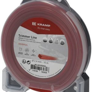 Fir de taiere diametru 2,4mm, 15m, patrat, rosu, Kramp