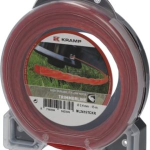 Fir de taiere diametru 2,4mm, 15m, rasucit, silentios, rosu, Kramp