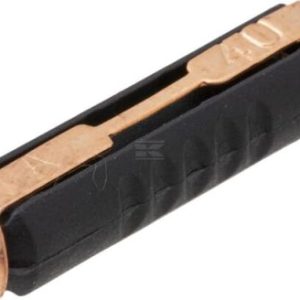 Set sigurante tip torpila 40A lungime 25mm ambalaj 100 buc negru iMaXX SI12040