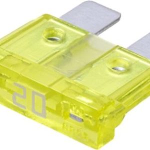 Set sigurante auto standard 20A lungime 20mm ambalaj 100 buc galben iMaXX SI22020