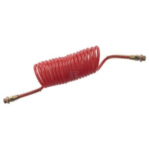 Furtun de aer spiralat M22x1,5 rosu