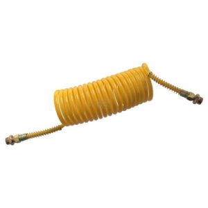 Furtun de aer spiralat M22x1,5 galben