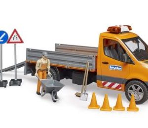 Camioneta lucrari drumuri MB Sprinter cu sofer accesorii si modul pentru sunet si lumini