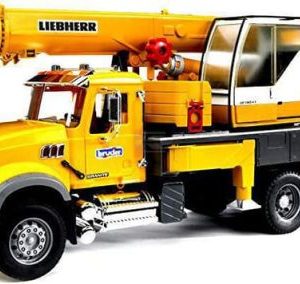 Camion Mack Granite cu macara Liebherr LTF 1045-4.1