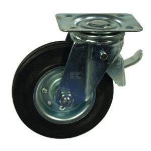 Rola pivotanta diametru 75x22mm cu frana suport 81x67mm sarcina 50kg gopart