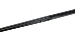 Dințe încărcător, drept, secțiune dublu T 36x1100mm, vârf ascuțit cu piuliță M22x1.5mm, negru