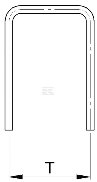 Conector pentru furca T5 - 1 1/4" 010005 — imaginea 2