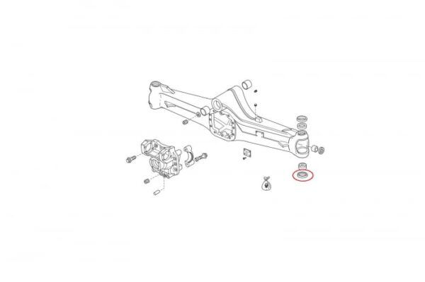 GARNITURA PIVOT DIRECTIE 115715-CR — imaginea 2