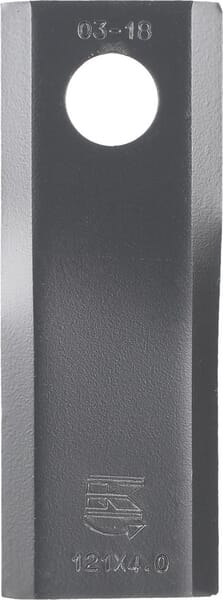 Lama cositoare stanga 122x45x4mm orificiu 18,25mm potrivita pentru Kuhn/Claas/John Deere/New Holland 56451200KR