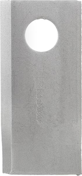 Lama cositoare dreapta 102x48x4mm orificiu 19mm pachet 25 buc. potrivita pentru Niemeyer 6.13F 570446KR