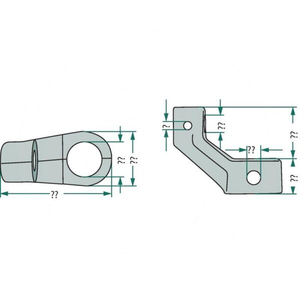 PARGHIE CAMA GREBLA KUHN 8.10 64757720400F = 57720400 — imaginea 2