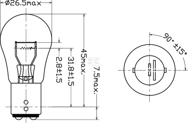 BULB 51.5 A B1203AG — imaginea 2
