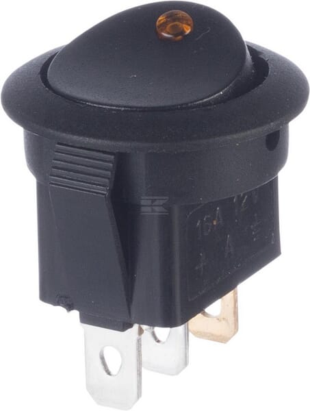 Comutator basculant LED rosu EL192182=UN-PC-001-R