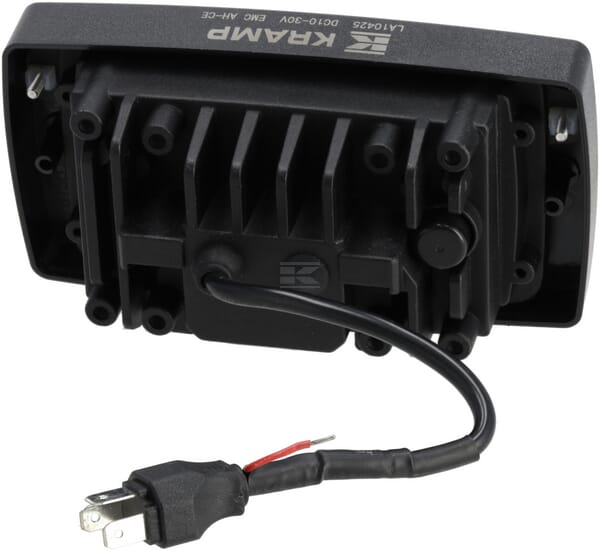 Far LED, 40/22W, dreptunghiular, 10-30V, 185x102x82, faza lunga/scurta, lumina de pozitie, conector H4 LA10425 — imaginea 2