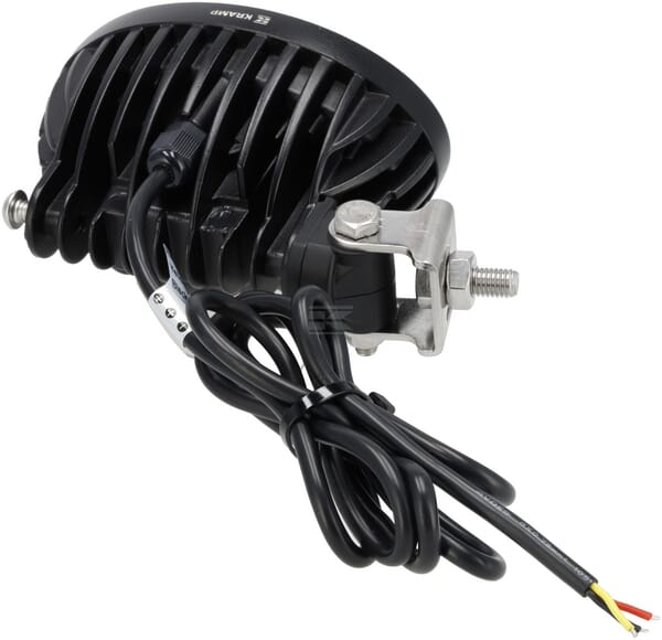 Far cu LED, 20/24W, oval, 10/30V, 166x98x98mm, faza lunga/usoara, cablu deschis cu 3 pini, montare pe suport LA10634 — imaginea 2