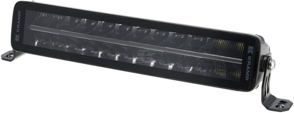 Lampa de lucru LED tip bara, 120W, 10080lm, dreptunghiulara, 12/24V, alb/portocaliu, 358.4x70x78.6mm mufa Deutsch, combo, curbat, 24 LED-uri, E-BOOST LA10816