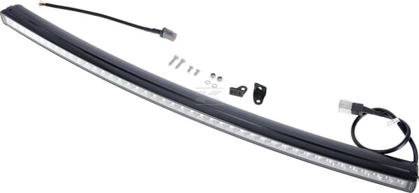 Lampa de lucru LED tip bara, 210W, 17640lm, dreptunghiulara, 12/24V, alb/portocaliu, 1007.1x40x54.4mm mufa Deutsch, combo, curbat, 42 LED-uri, E-BOOST  140.4 LA10826