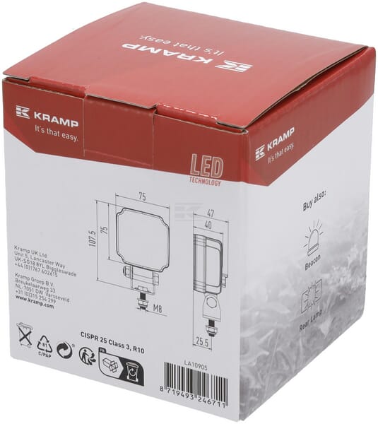 Lampa de lucru LED, 20W, 3000lm LA10905 — imaginea 4