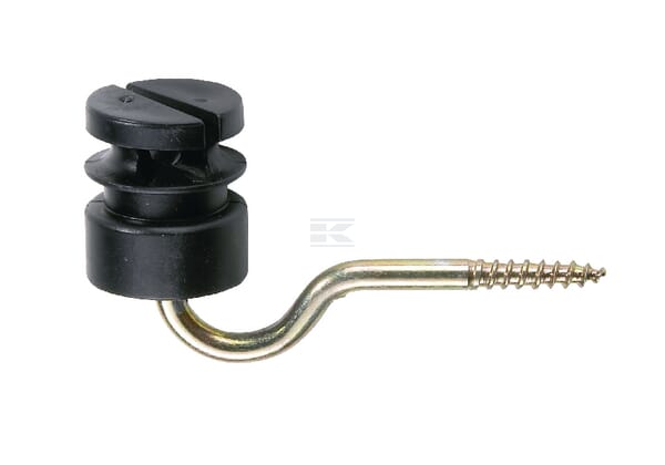 Izolator cu fantă, negru 44300