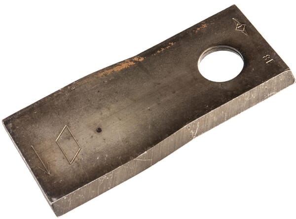 Lamă cositoare stânga 114x48x4mm orificiu 19mm potrivită pentru Vicon KM13800061N — imaginea 2