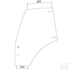 GEAM DE USA DREAPTA 04418952KR