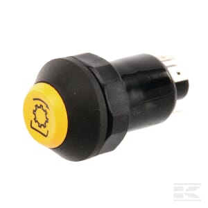Comutator tip buton cardan rotund galben 11175190PN