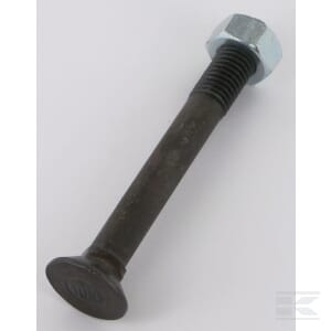 Surub plug cap plat inecat gat patrat si piulita M12x100mm VK grupa 10.9 12100109VK