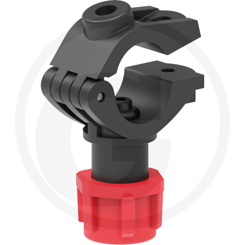 Suport duza unica ARAG pentru montare pe Teava Ø 25 mm, Garaj Ø 10 mm cu racord filetat 3/8"