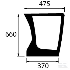 Geam frontal jos 4429882n
