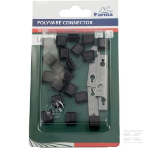 Conector cablu gard 3mm 5buc. 702026FA