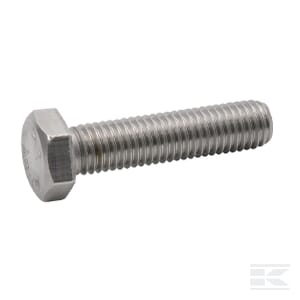 Surub cap hexagonal filet total DIN933 M10x1,5x20mm 9331020