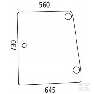 Geam lateral D6720a
