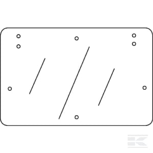 Geam spate superior D9121